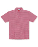 CameronJ Striped Performance Polo