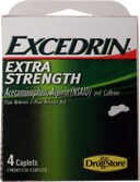 LIL DRUG EXCEDRIN CAPLET 4CT